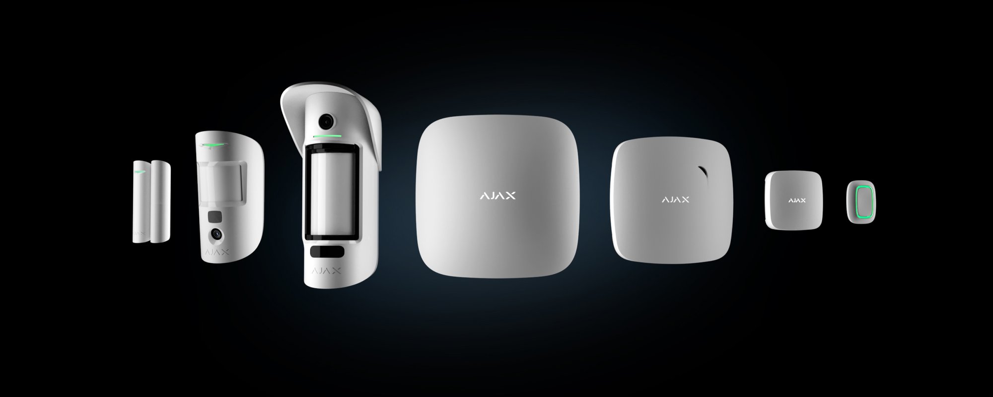 Systemy alarmowe dla firm marki Ajax Systems